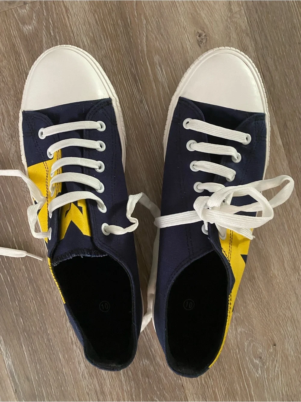 Michigan Wolverines FOCO Shoe 10